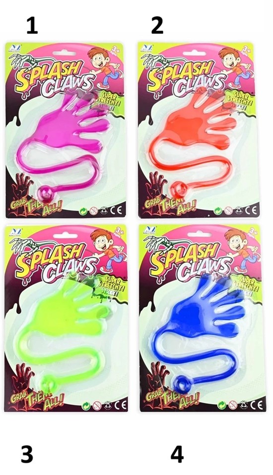 Sticky Hand circa 39cm Assorti kleuren