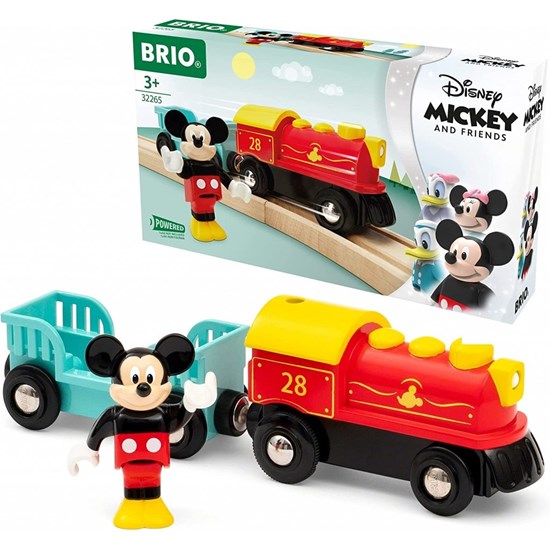 32265 brio Mickey Mouse Batterij Stoomtrein 3+ (1xAA)