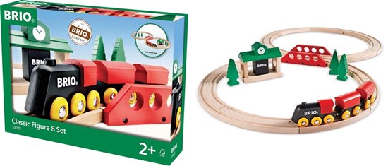 33028 brio Klassieke 8-baan Start Treinset 2+
