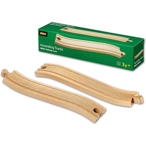 33332 Brio World Op/Afrit Rails 2 stuks 3 +  
