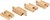 33333 brio 4 Mini Rechte Rails  3+ 