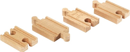 33333 brio 4 Mini Rechte Rails  3+ 