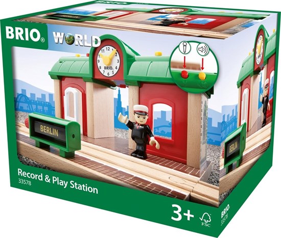 33578 brio GROOT Station met Opname Functie 3+ 
