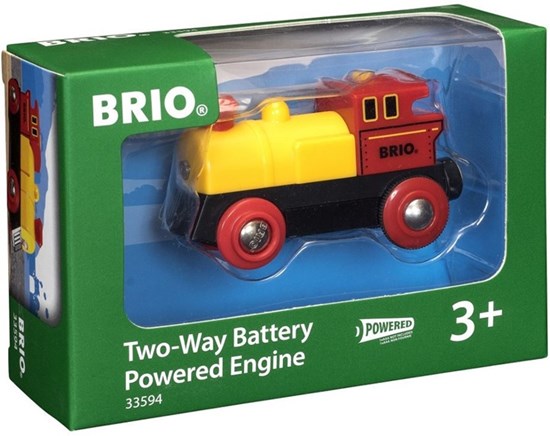33594 brio Locomotief Voor en Achteruit b/o (1xAAA)  3+ 