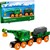 33698 brio Kraanwagen Wagon met Aanhanger 3+  