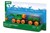 33698 brio Kraanwagen Wagon met Aanhanger 3+  