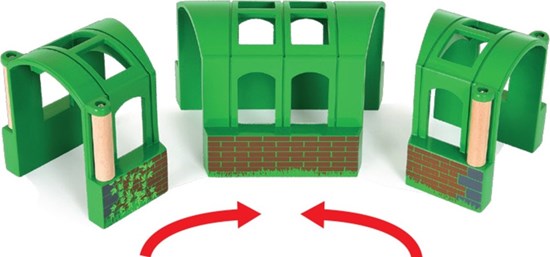 33709  brio Flexibele Spoortunnel 3+