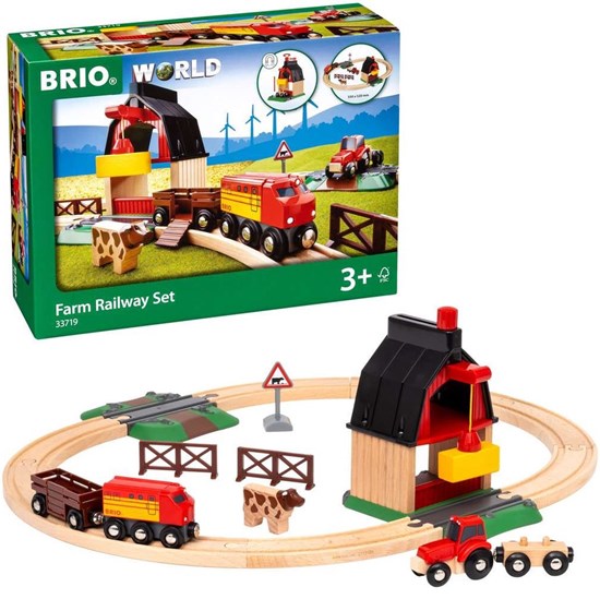 33719 Brio World Boerderij Trein Start set 3+ 
