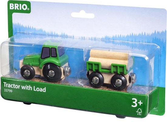 33799 Brio Tractor met Aanhanger 3 + 