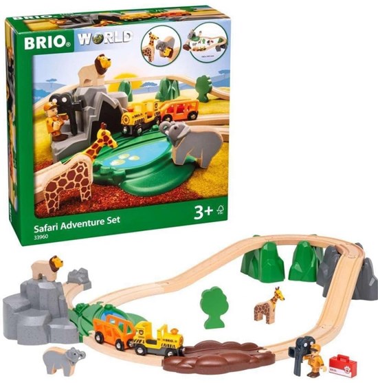 33960 Brio Safari Avonturen Speel set 3+  