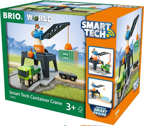 33962 brio Smart Tech Container Kraan 3+ 