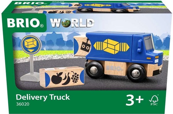 36020 brio Bezorgtruck met Pakketjes 3+ 