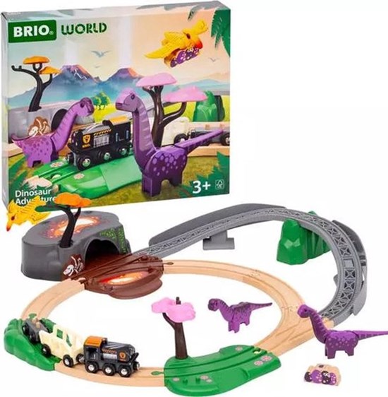 36094 Brio World Dinosaurus Avonturen set 3+ 