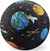 Crocodile Creek Mini Rubber Bal Sterrenhemel 13cm 3+ 