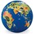 crocodile creek Rubber Bal 7" de Wereld 
