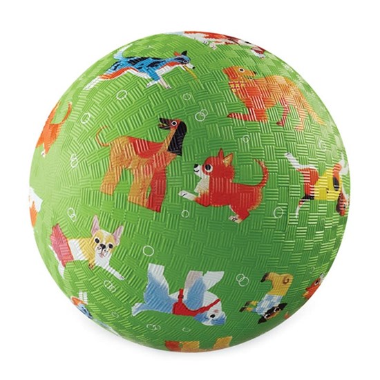 Crocodile Creek Rubberen Bal circa 18cm Honden Groen