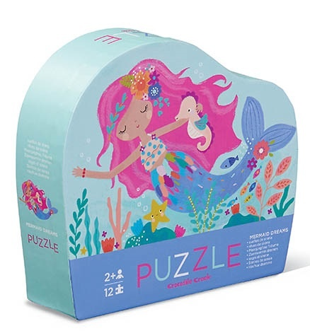 Crocodile Creek Puzzel 12stukken Mermaid Dreams 2+