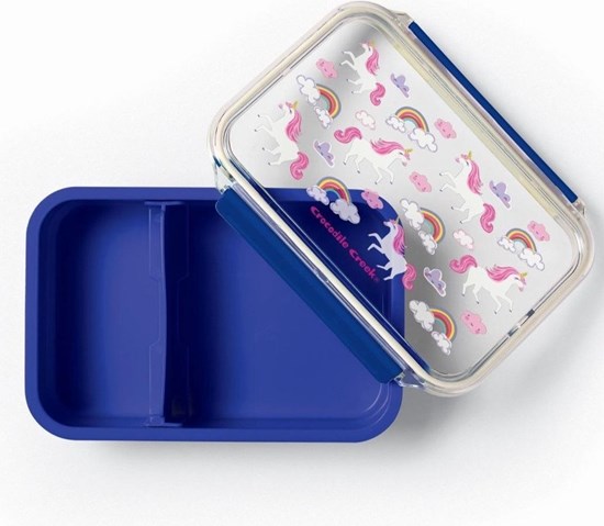 Crocodile Creek Ecokids Bento Unicorn lunchbox