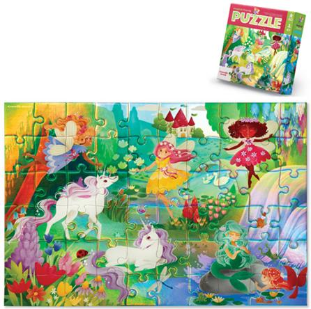 Crocodile Creek Puzzel 60stukjes Magical Friends 4+ 