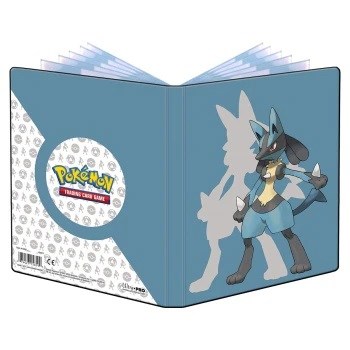 Pokémon Lucario 4-Pocket Bewaaralbum OOK voor 2 Oversized Cards 