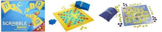 mattel SCRABBLE JUNIOR spel 6-10jaar