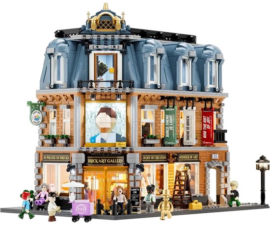 Lumibricks Verlichte Baksteen Kunstgalerie 3400dlg 8+ 