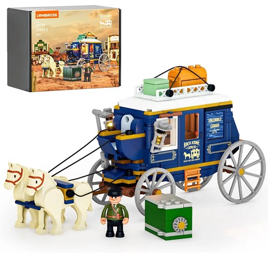 Lumibricks Verlichte Postkoets 18+ 