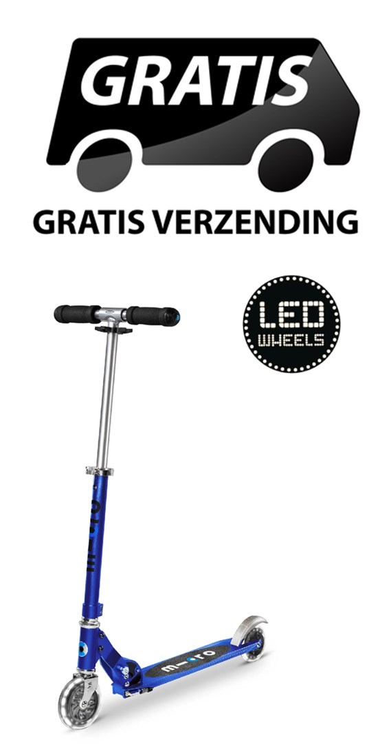 Micro Steps Micro Micro Sprite LED Saffier Blauw 5+
