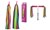 Micro Steps Linten Rainbow Neon Refelecterend