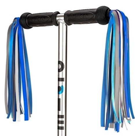 Micro Steps Linten Blauw Refelecterend 