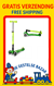 Micro Maxi Micro Inklapbaar LED Geel/Groen Neon 5+ 
