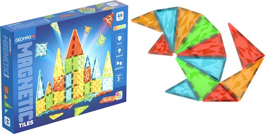 Geomag Magnetic Tiles GEMS 44dlg 3+ 