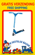 micro step MX TRIXX 2.0  OCEAAN BLAUW & PEGS 