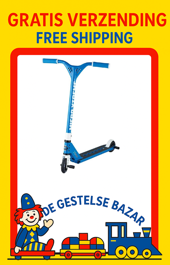 micro step MX TRIXX 2.0  OCEAAN BLAUW & PEGS 