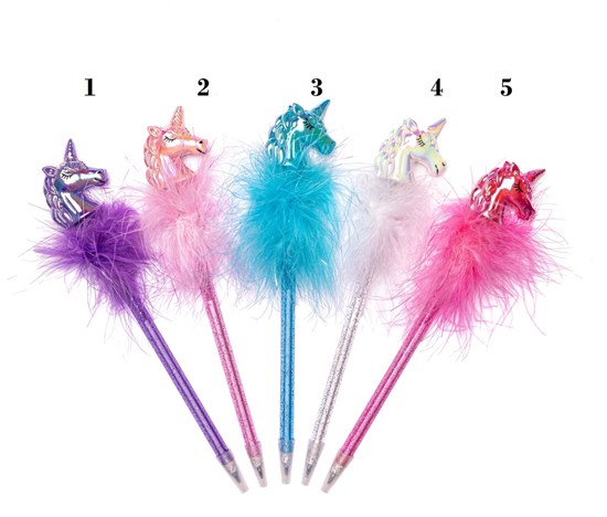 Great Pretenders Unicorn Fluffy Pen assorti kleur 3+