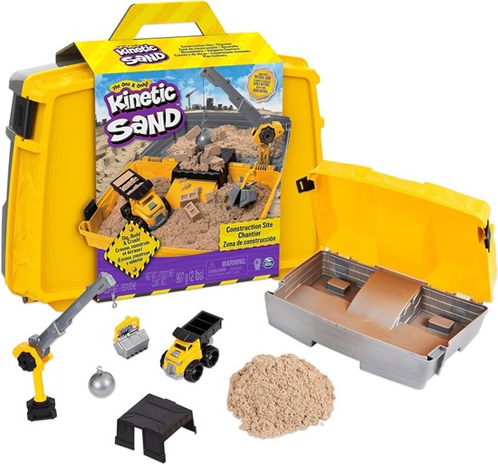 Spinmaster Kinetic Sand Constructier Speelset 5+ 