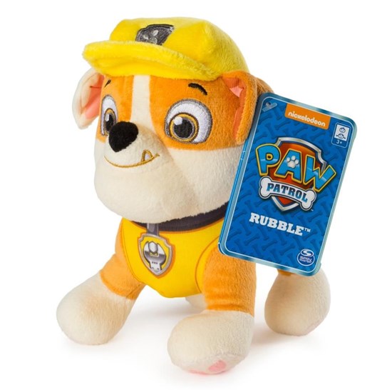 Paw Patrol DINO RESCUE PLUCHE FIGUUR Rubble 3+ 
