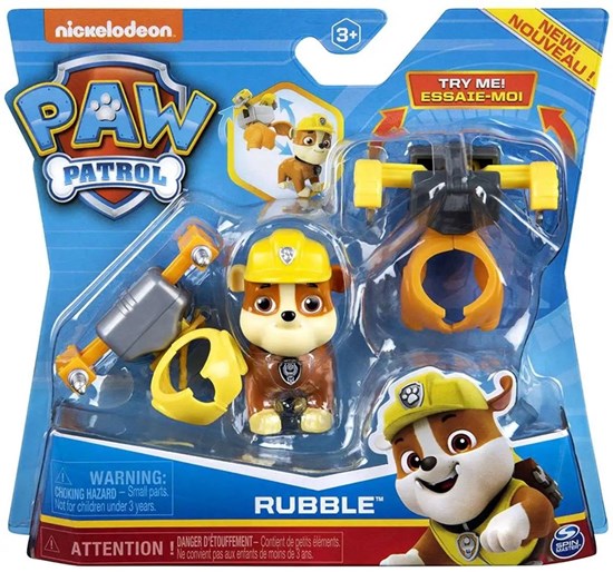 Paw Patrol Figure Set Rubble 3+ 