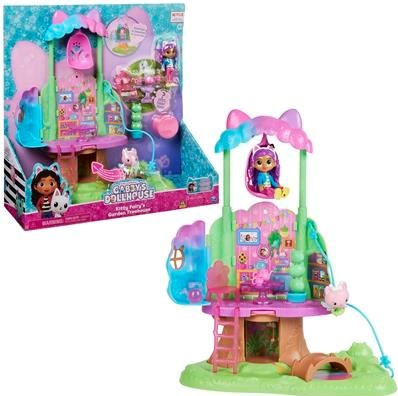 Gabby's Dollhouse Kitty's Fairy's Garden Treehouse 3+ 