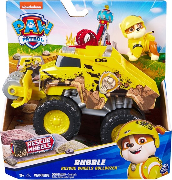 Paw Patrol Rescue Wheels Rubble Bulldozer 3+