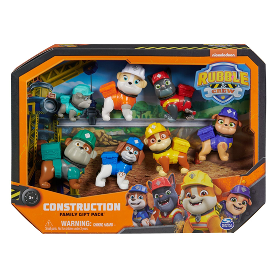 Paw Patrol Rubble & Crew Figuren set assorti 3+