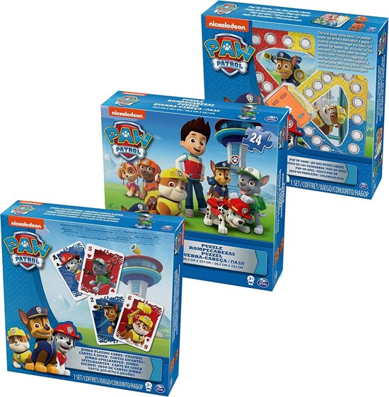 Paw Patrol 3in1 Spellenset 3+ 