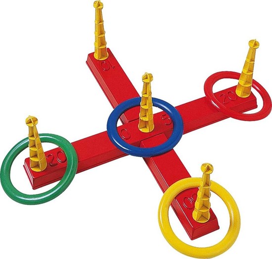 Androni Ringwerpspel met Ringen in Netje 3+ 