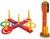 simba toys RINGWERP SPEL met 5 RINGEN in NETJE