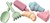 Androni Sweet Dreams Beach set Pastel 6dlg 