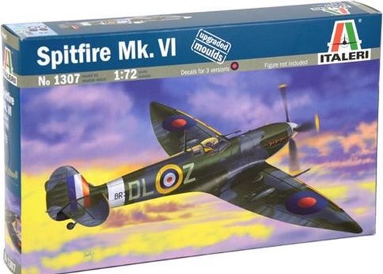 italeri SPITFIRE Mk.VI Bommenwerper schaal 1/72 