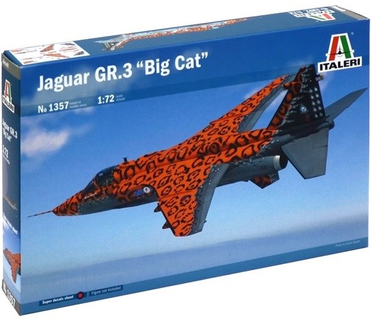 italeri JAGUAR GR.3 "Big Cat"  Straaljager schaal 1/72 