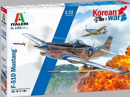 italeri F-51D "Korean War" Bommenwerper schaal 1/72 