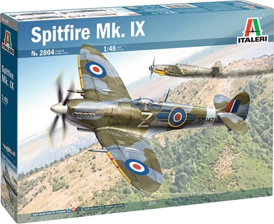 italeri Spitfire MK.IX Bommenwerperschaal 1/48 