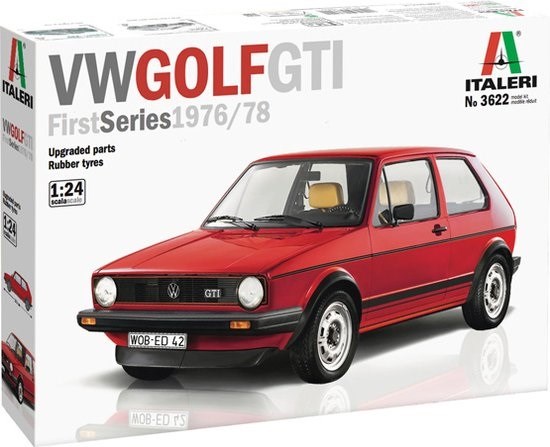 italeri VW Golf GTi Rabbit First series 1976/78 schaal 1/24 
